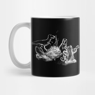 Big Thief Dragon New Warm Mountain I Believe In You Inverted Halftone Design Mug